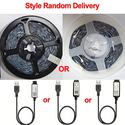Smart LED Strip Lights 5050 RGB – Bluetooth & IR Remote Control
