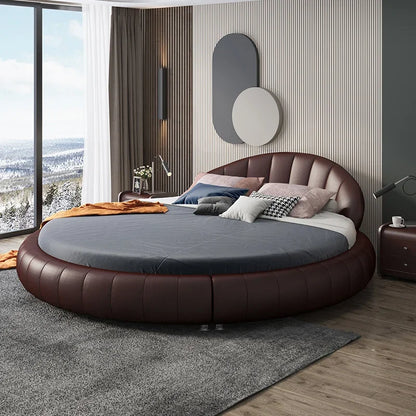 European Round Luxury Bed
