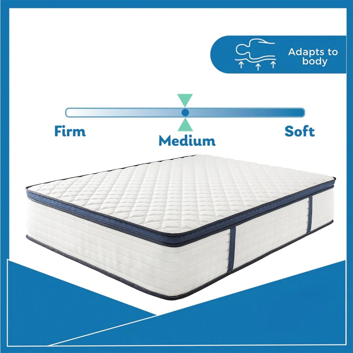 King Size Gel Memory Foam Mattress