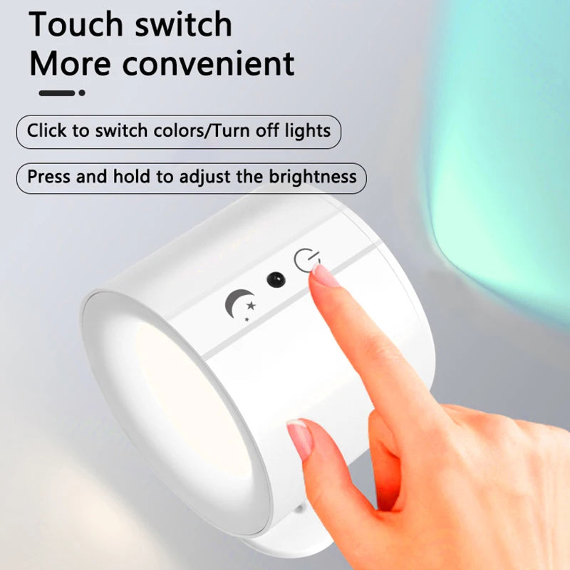 Colorful Touch LED Lamp