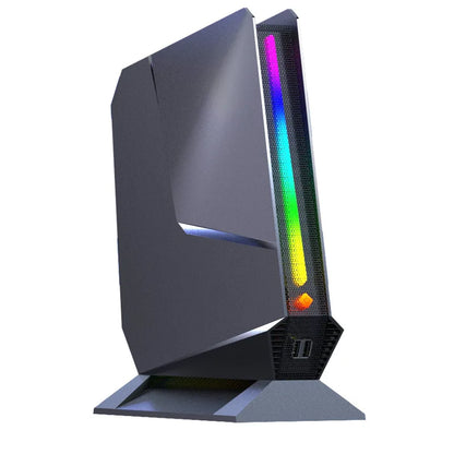 Mini Intel Core Gaming PC with RGB Lights & 2X HD-MI Type-C