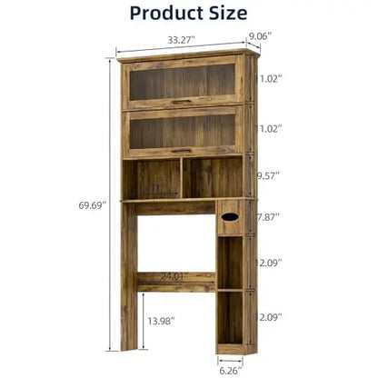 Over the Toilet Bathroom Storage Cabinet