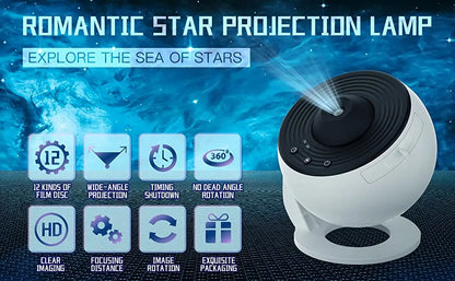 Planetarium Star Galaxy Projector