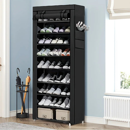 10-Layer Sturdy Shoe Rack