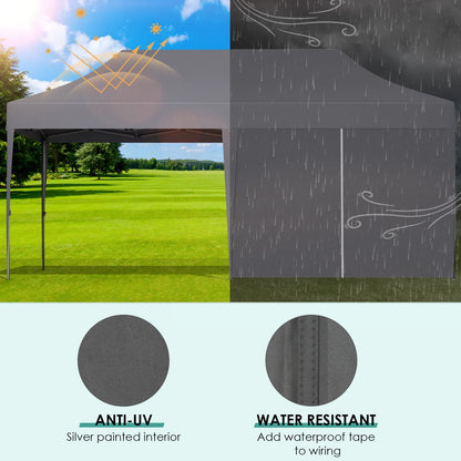 6 Side Panel UV 50+ Popup Gazebo