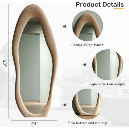 Abstract Portal Wave Mirror