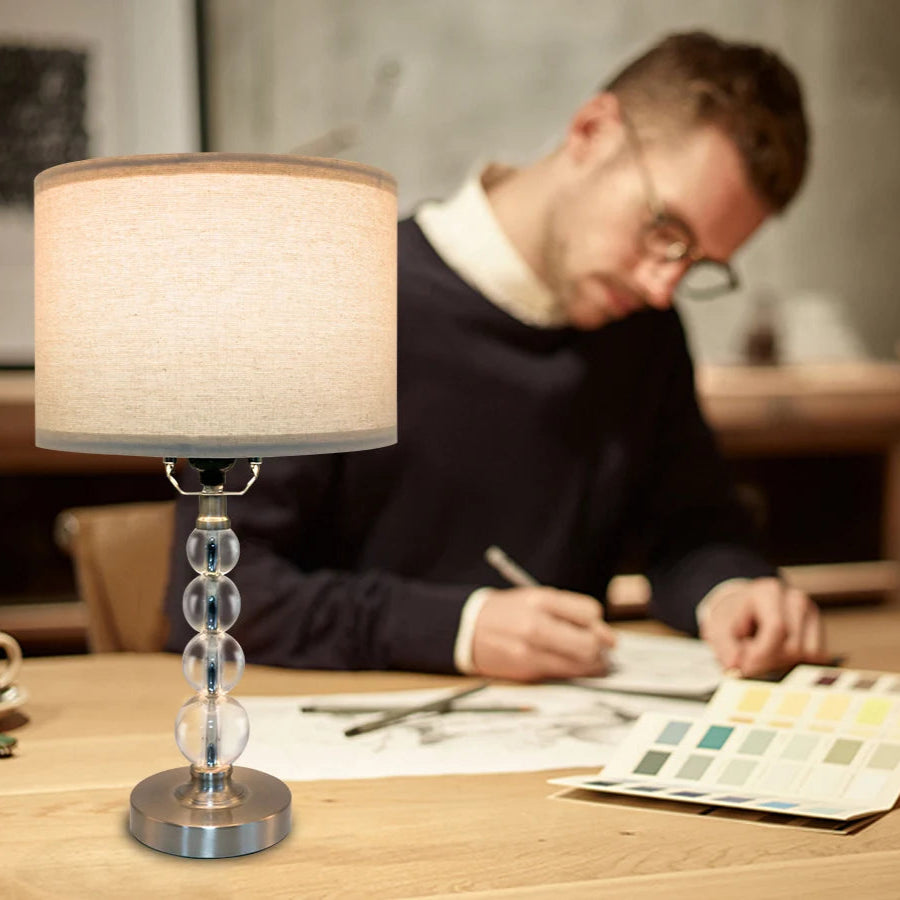 Modern Linen Desk Lamps