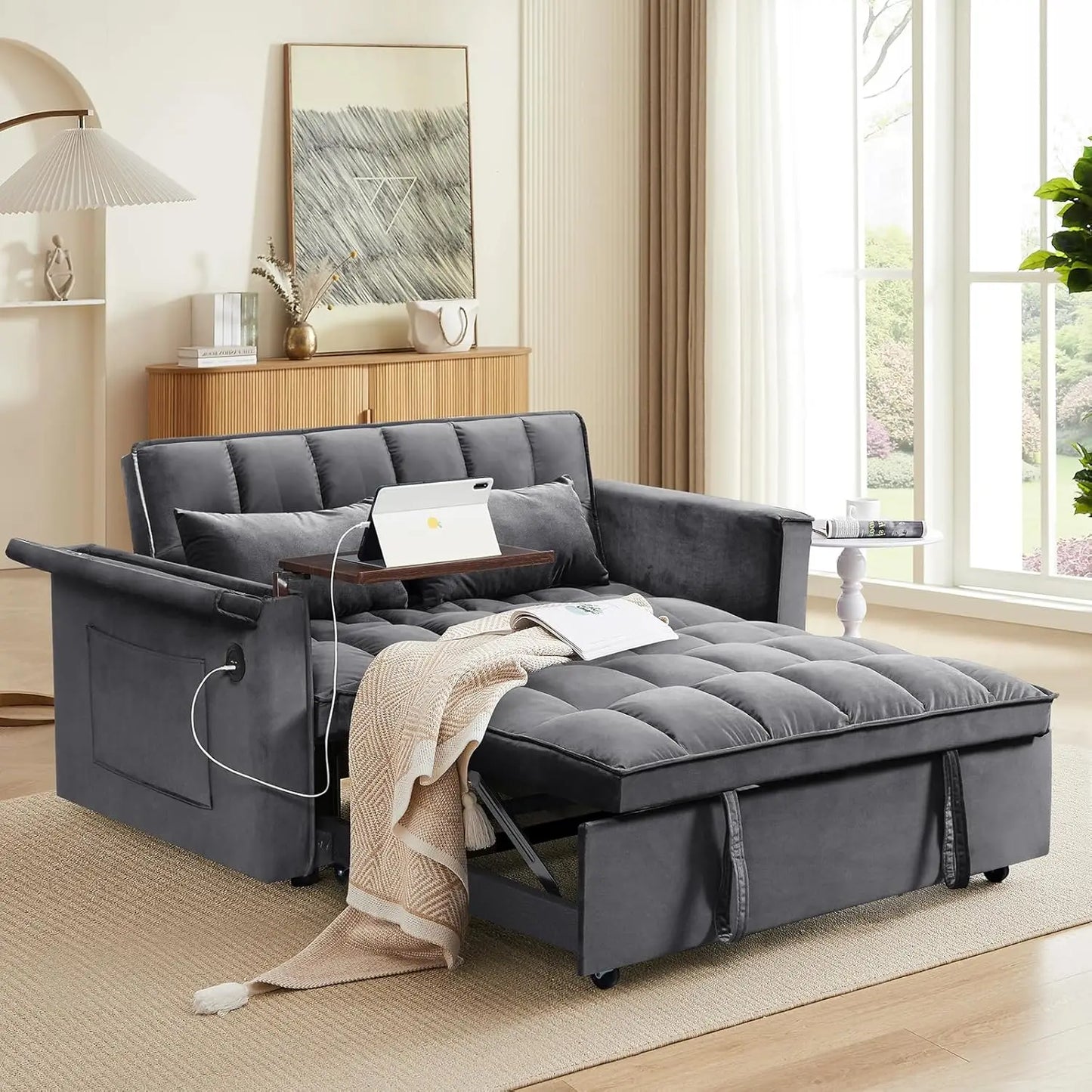 3 in 1 Convertible Sofa Bed