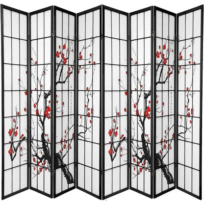 Shoji Style Blossom Screen