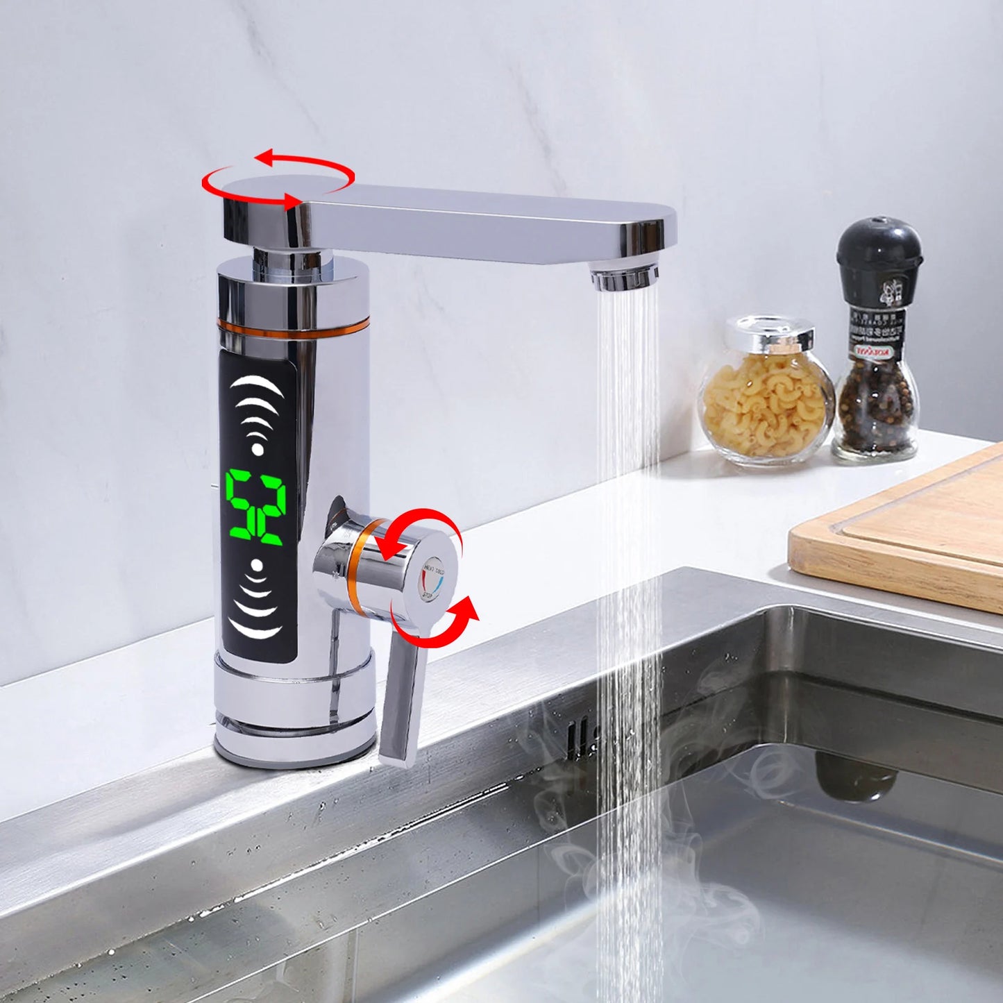 Instant Tankless Electric Water Heater Faucet