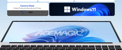 ACEMAGIC 17.3inch Laptop with High Performance Quad Core