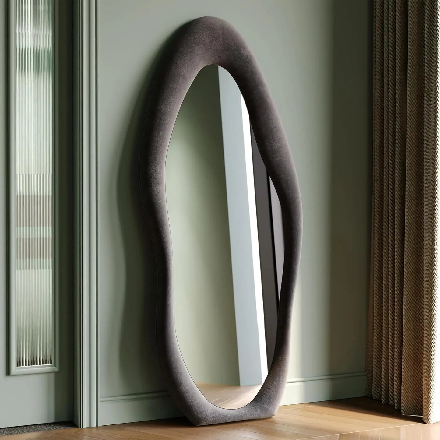 Abstract Portal Wave Mirror