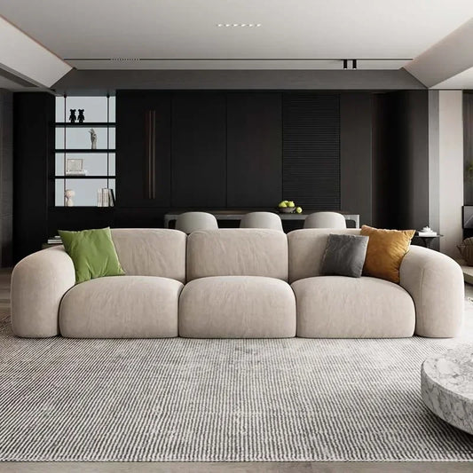 Luxury Minimalist Sectional Puff Sofa
