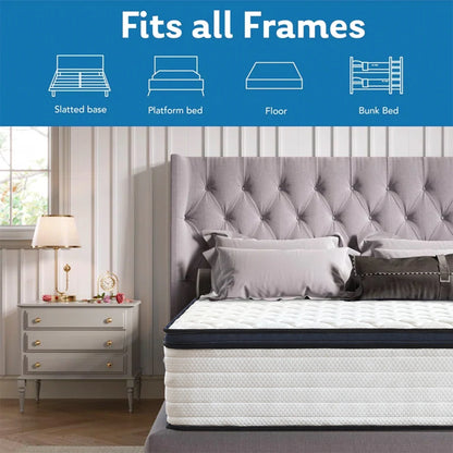 King Size Gel Memory Foam Mattress