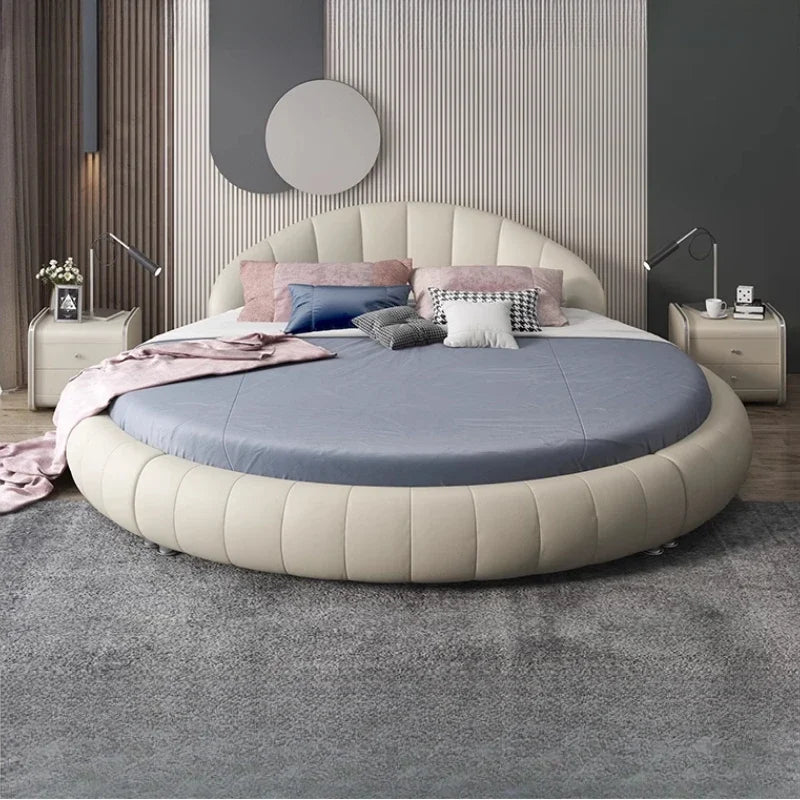 European Round Luxury Bed
