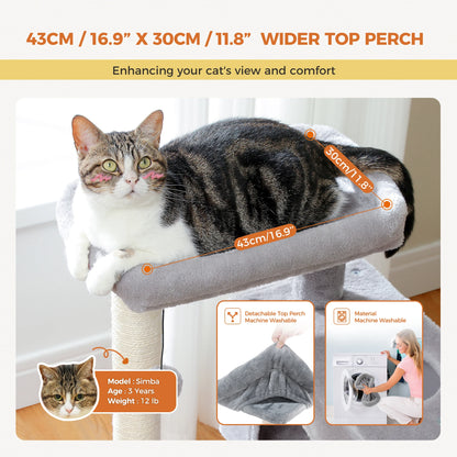 Cat Tower with 2 Big Condos