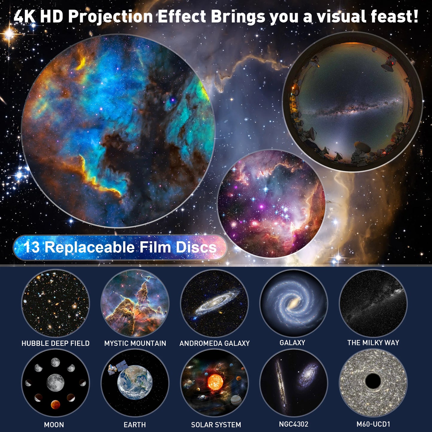 Planetarium Star Galaxy Projector