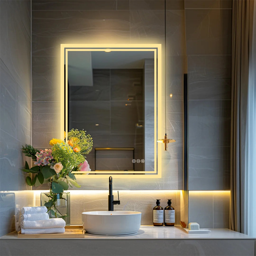 Illuminate Frameless LED Backlight Bathroom Mirror
