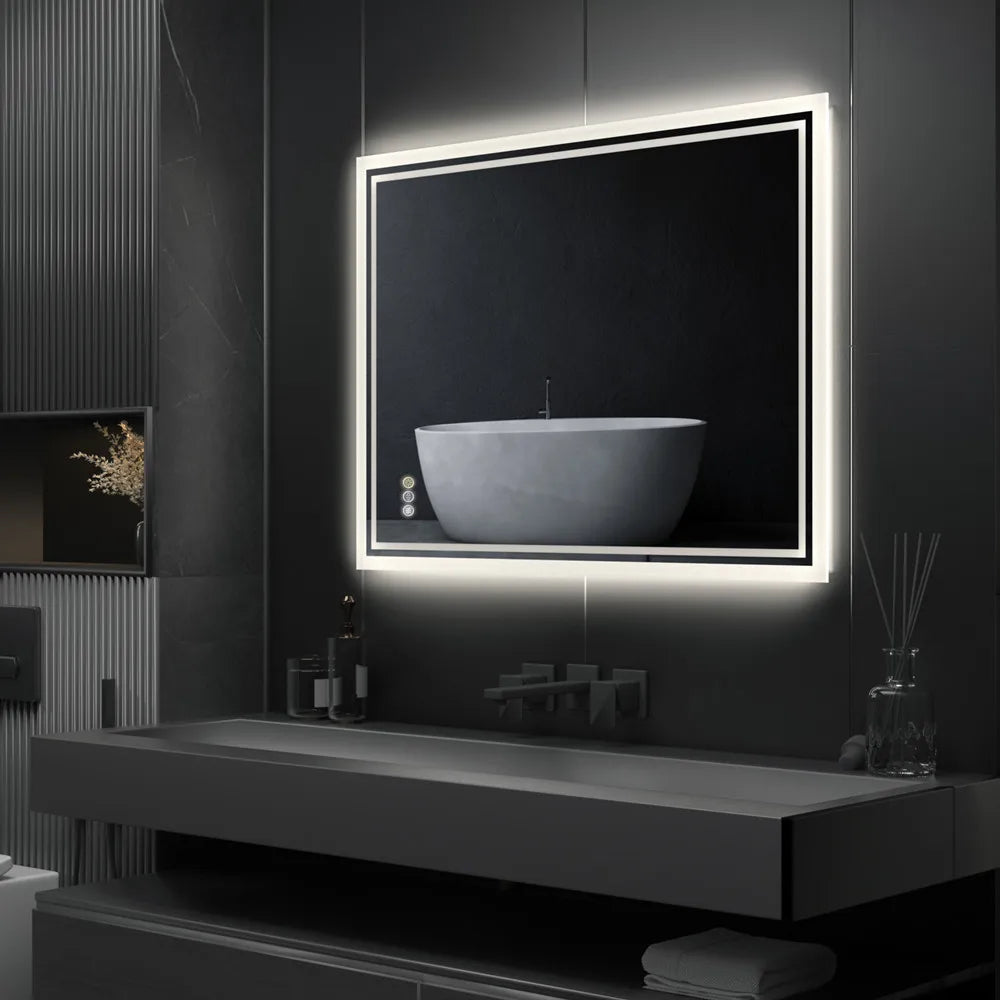Illuminate Frameless LED Backlight Bathroom Mirror