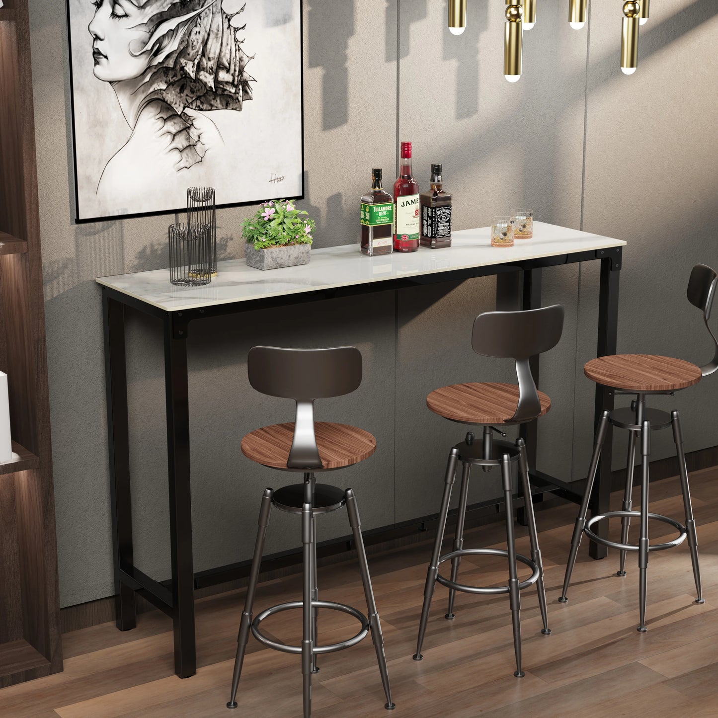 Sintered Stone Bar Table