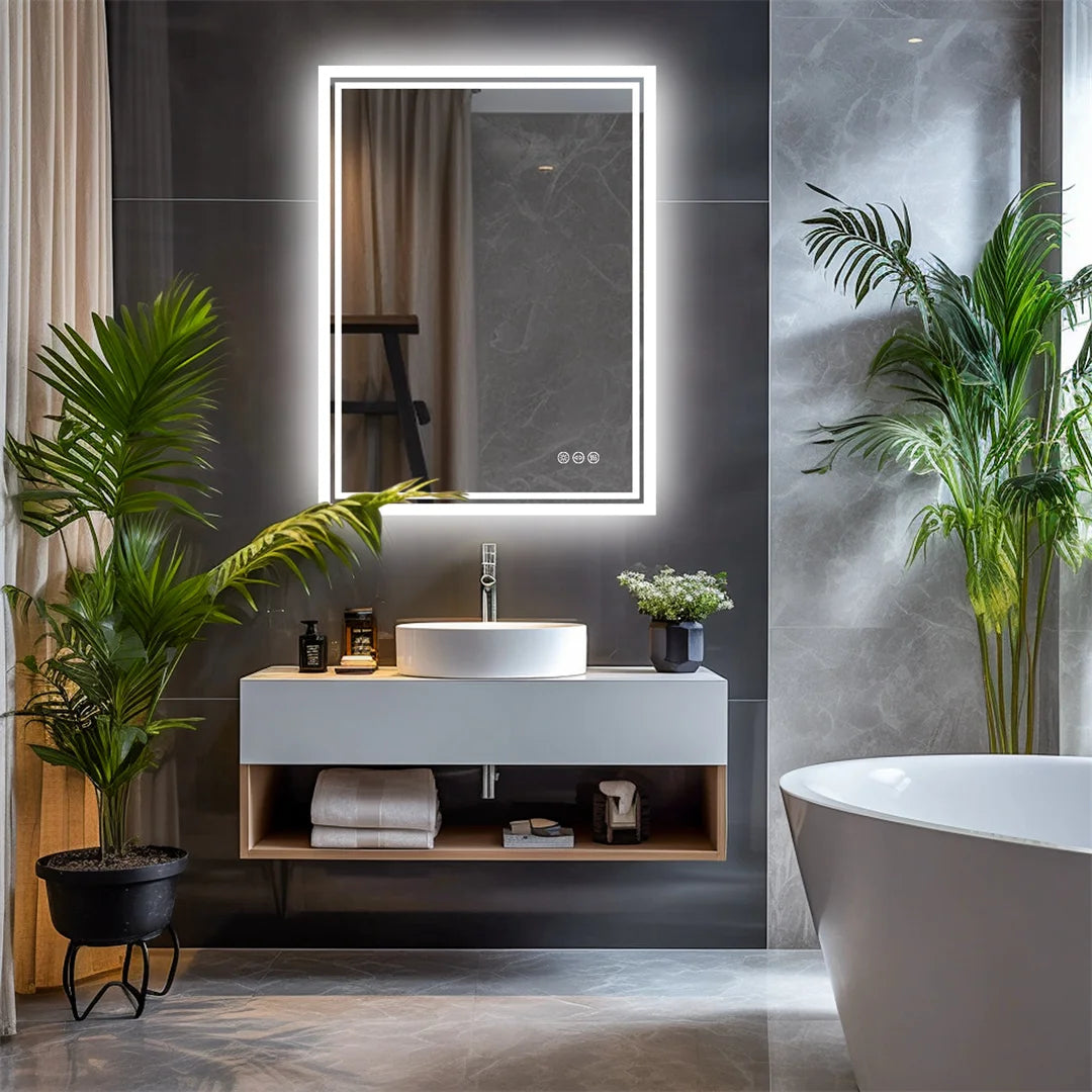 Illuminate Frameless LED Backlight Bathroom Mirror