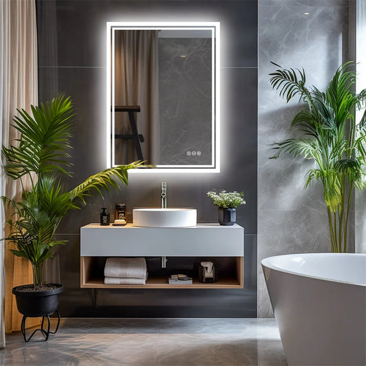 Illuminate Frameless LED Backlight Bathroom Mirror
