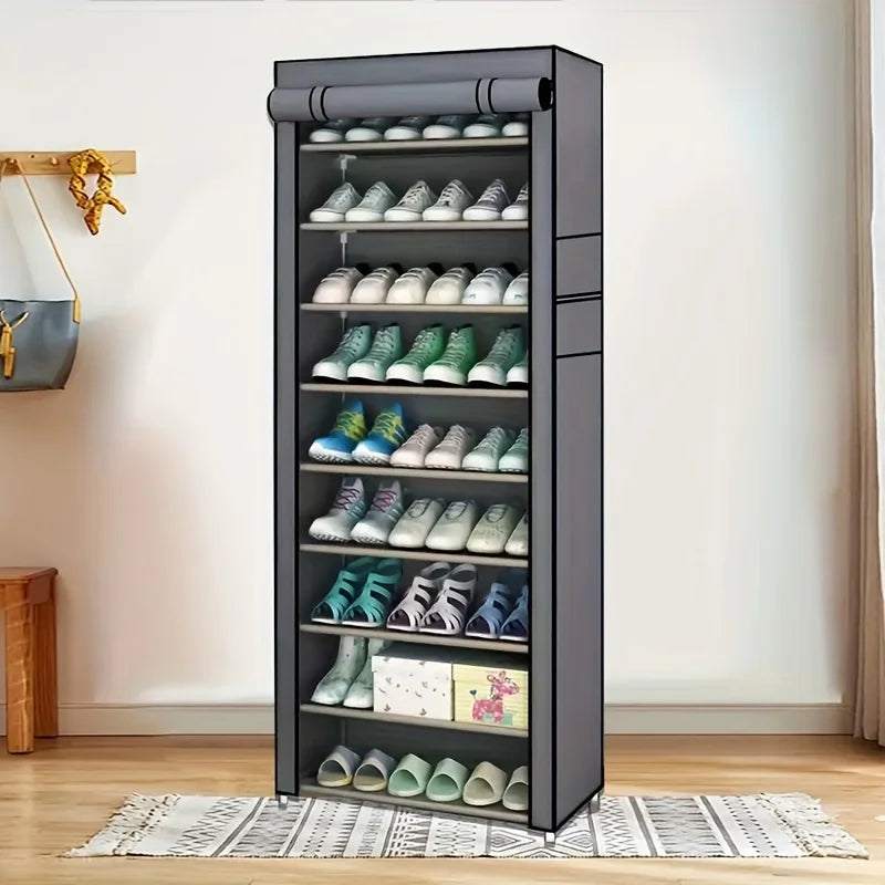 10-Layer Sturdy Shoe Rack