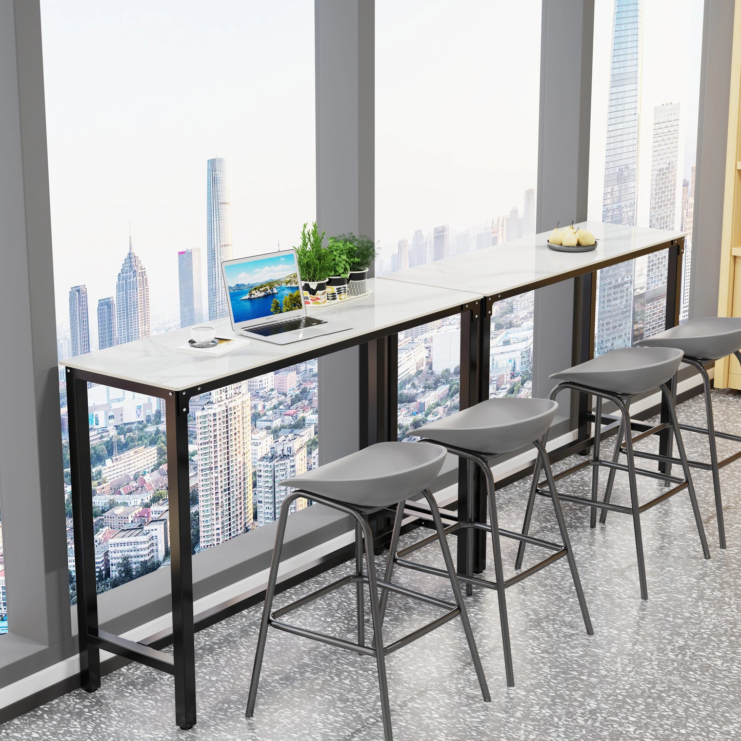 Sintered Stone Bar Table