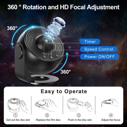 Planetarium Star Galaxy Projector