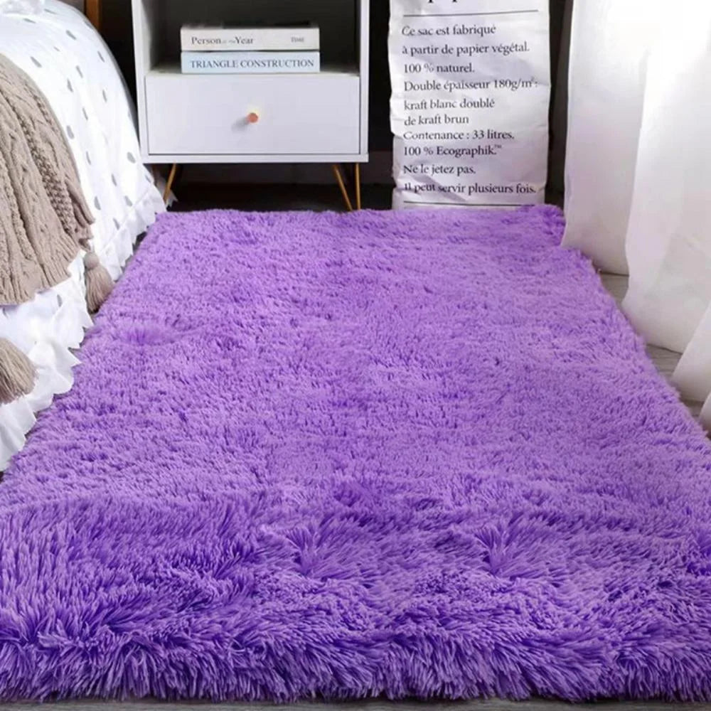 Gradient Silk Plush Carpet