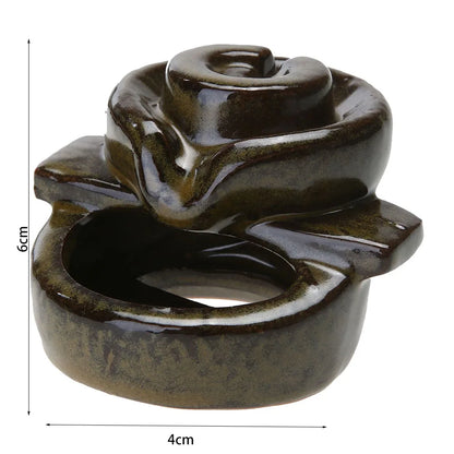 Waterfall Incense Cone Holder Decor