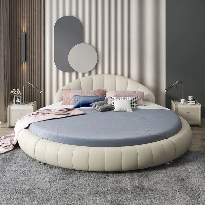European Round Luxury Bed