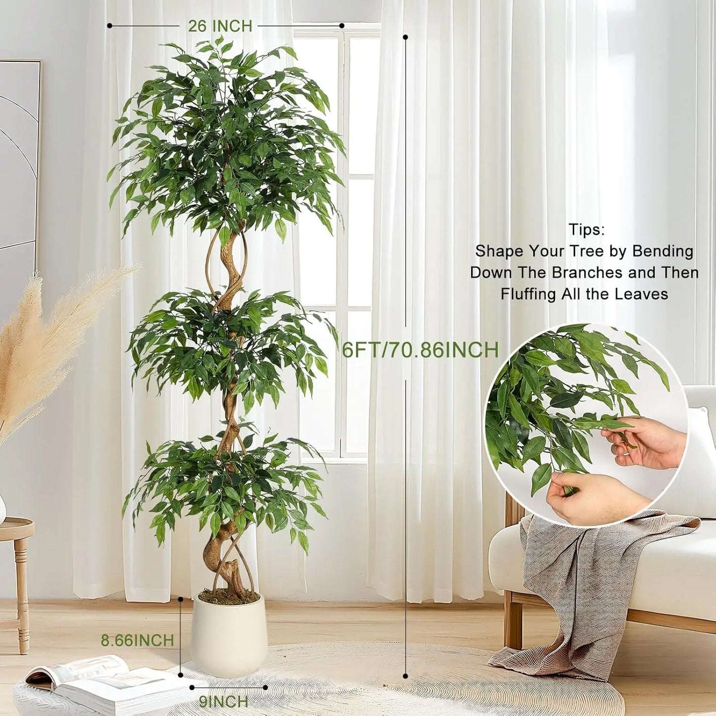 Artificial Ficus Tree
