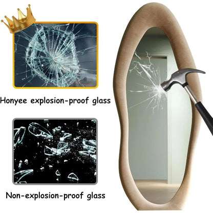 Abstract Portal Wave Mirror