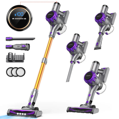 Wireless Vacuum Cleaner with Touchscreen