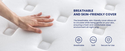 Full Hybrid Gel Memory Foam Mattress