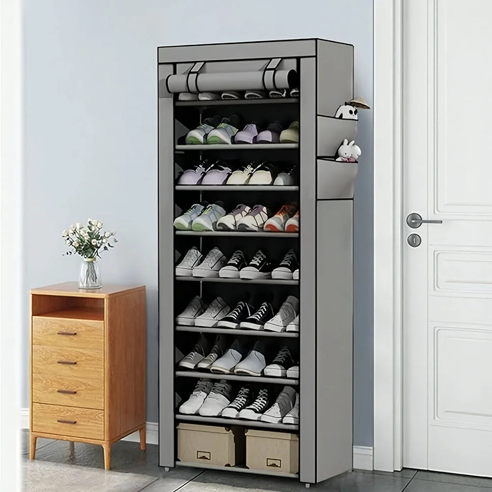 10-Layer Sturdy Shoe Rack