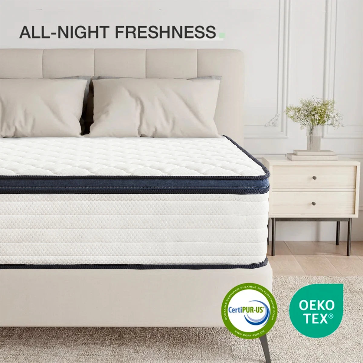 King Size Gel Memory Foam Mattress