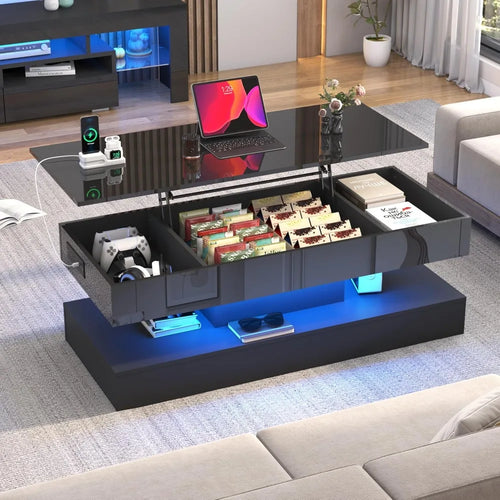 Large Lift Top Coffee Table