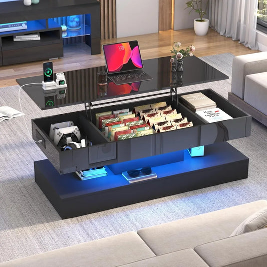 Large Lift Top Coffee Table