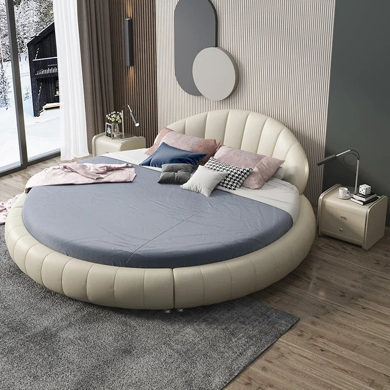 European Round Luxury Bed