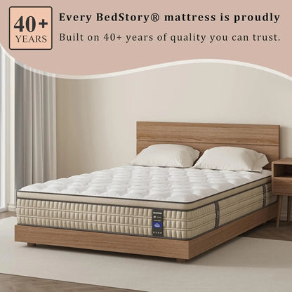12" Hybrid Gel Memory Foam Mattress