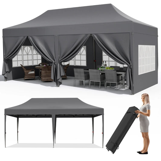 6 Side Panel UV 50+ Popup Gazebo