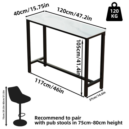 Sintered Stone Bar Table