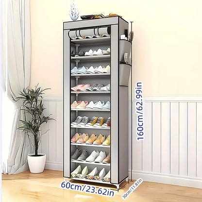 10-Layer Sturdy Shoe Rack