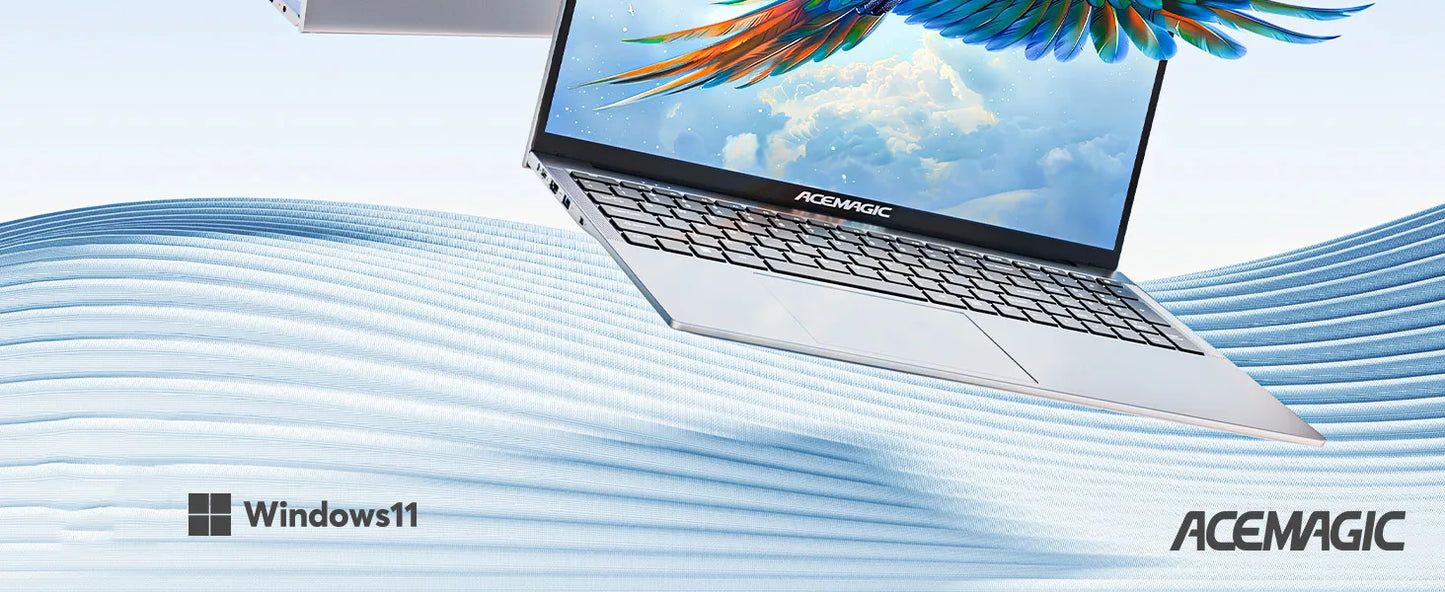 ACEMAGIC 17.3inch Laptop with High Performance Quad Core