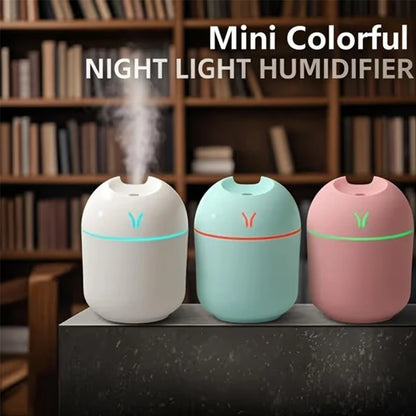 2-in-1 Portable Humidifier & Aroma Diffuser