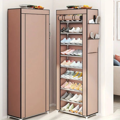 10-Layer Sturdy Shoe Rack