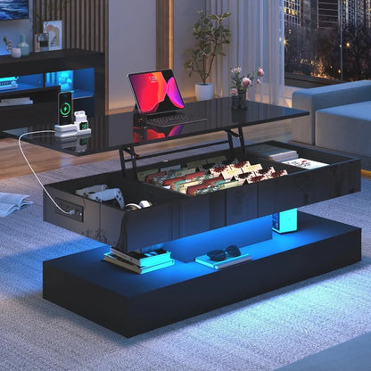 Large Lift Top Coffee Table