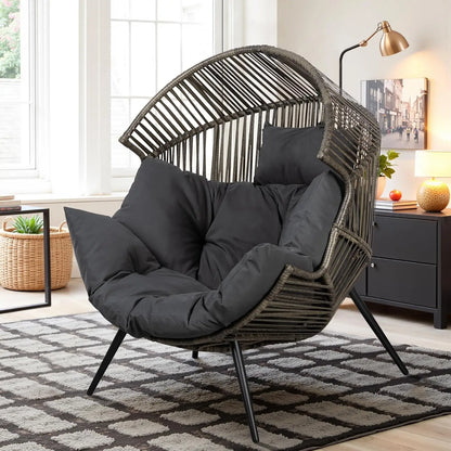 PE Rattan Egg Chair